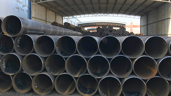 Large-diameter steel pipe