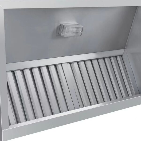 Commercial kitchen exhaust hoods