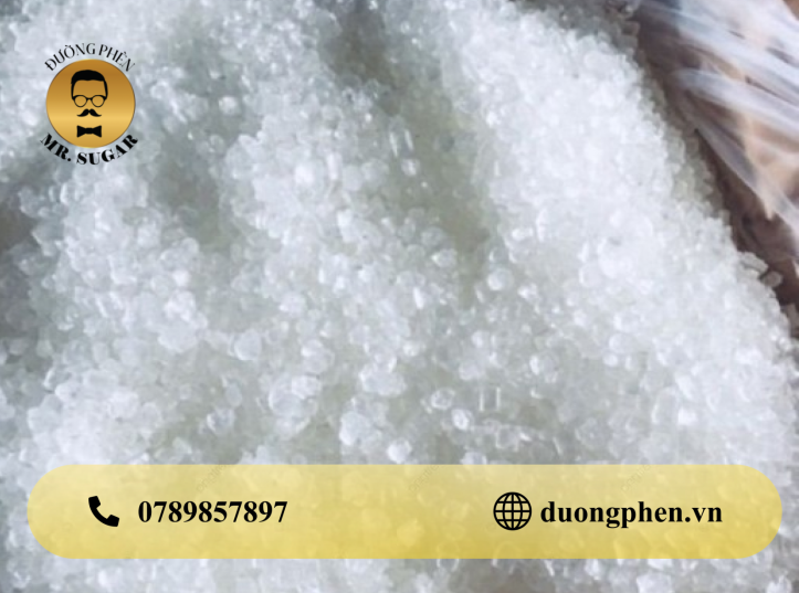 Diamond crystal sugar granules
