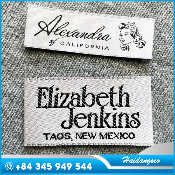 Woven label