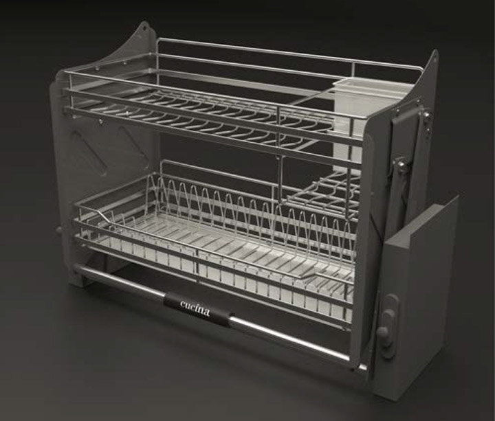 Hafele Cucina 800mm pull-out dish basket 504.76.137