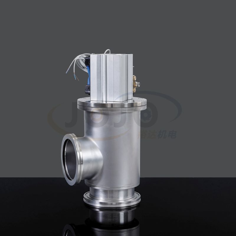 High vacuum angle (block) valve pneumatic (DN ≤ 50)