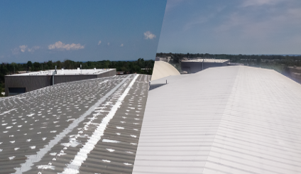 Thermal insulation coating application