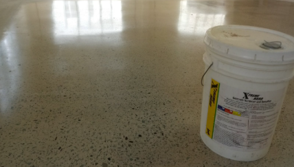 Floor coating application