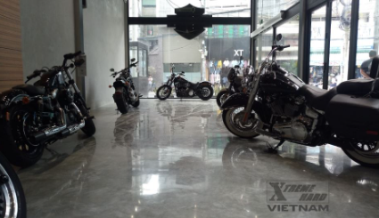 Floor coating application