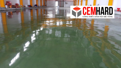 Floor coating application
