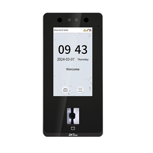 ZKTeco Sensenface 4A fingerprint and facial recognition time attendance machine