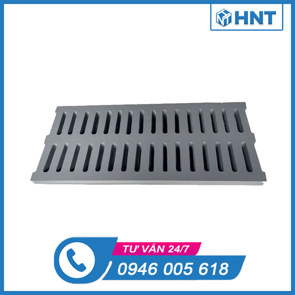 Frameless composite gully gratings