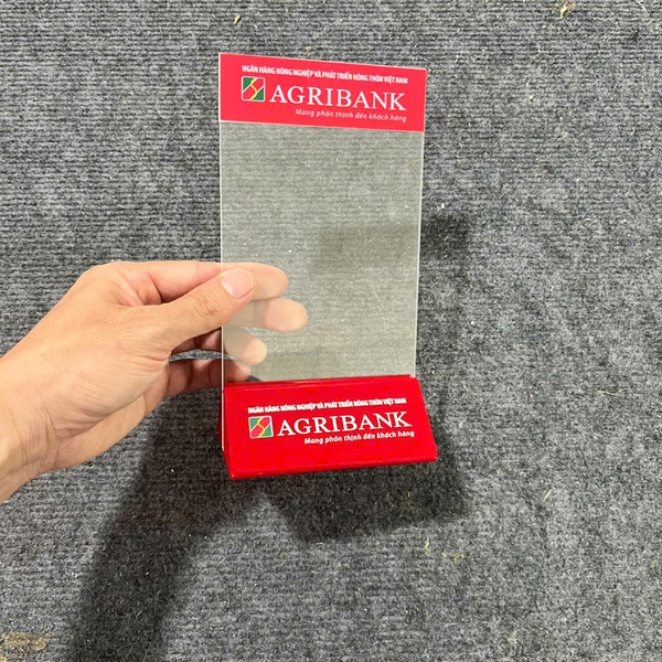 Acrylic QR code display boards