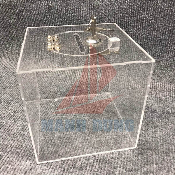 3mm acrylic ballot boxes