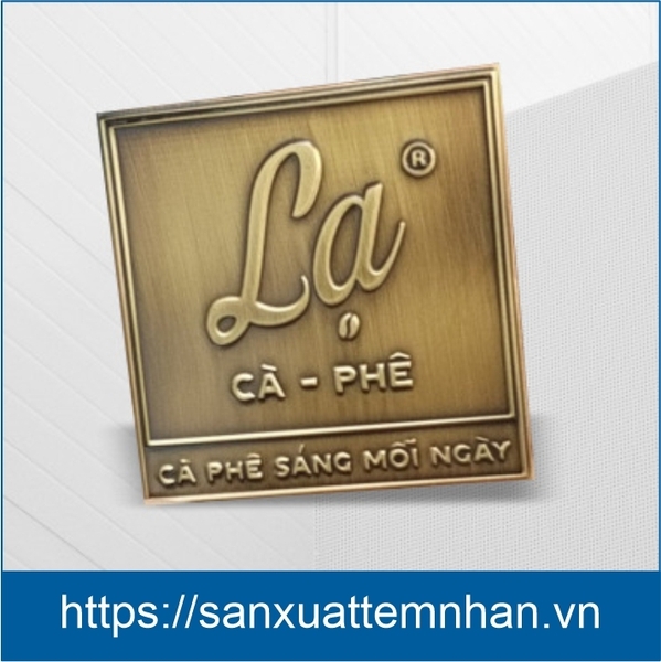 Custom engraved brass labels