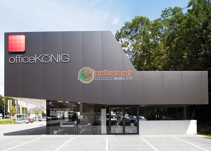 Aluminum composite panel facade design & installation