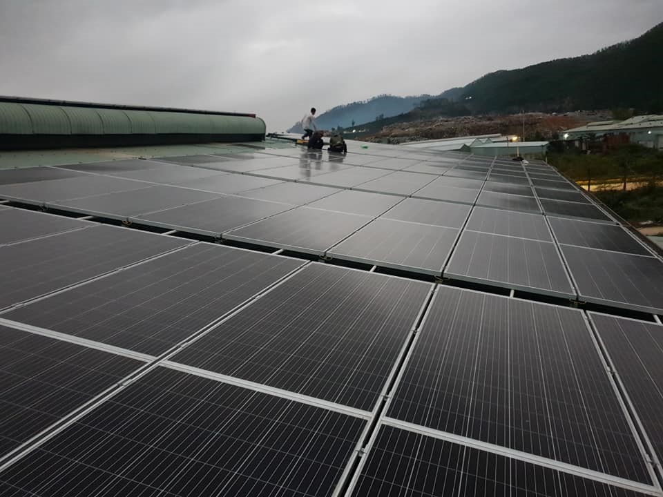 100 kWp solar power system in Hoa Vang, Da Nang City
