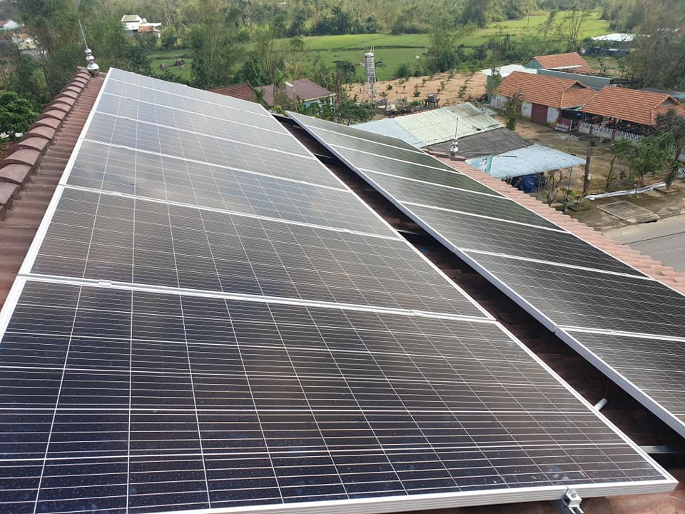 20 kWp solar power system in Dong Phu Town, Que Son District, Quang Nam Province