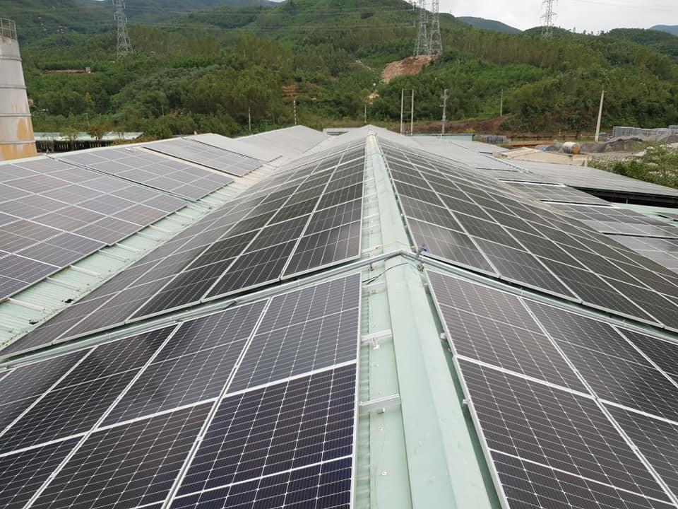 980 kWp solar power system in Dai Hiep Commune, Dai Loc District, Quang Nam Province