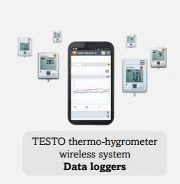 TESTO Wireless Thermo Hygrometer & Data Loggers