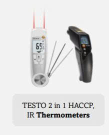 TESTO 2in1 HACCP & IR Thermometers