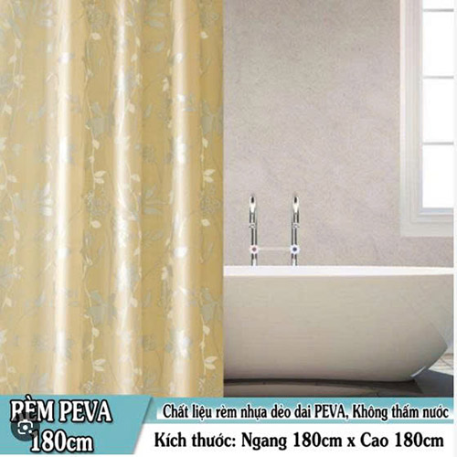 Ready-made shower curtains