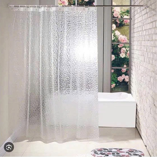 Ready-made shower curtains