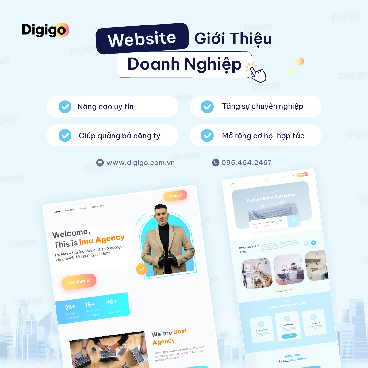 Company profile website design
