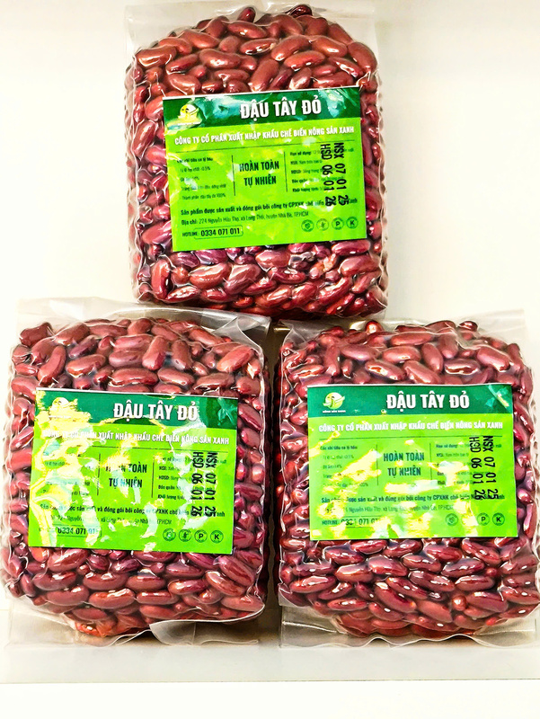 Vacuum-packed beans