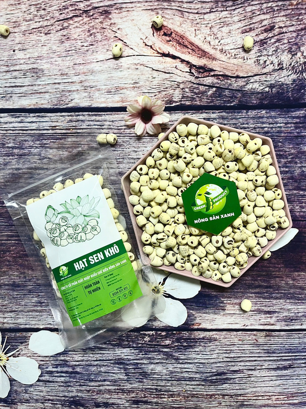 Dried lotus seeds