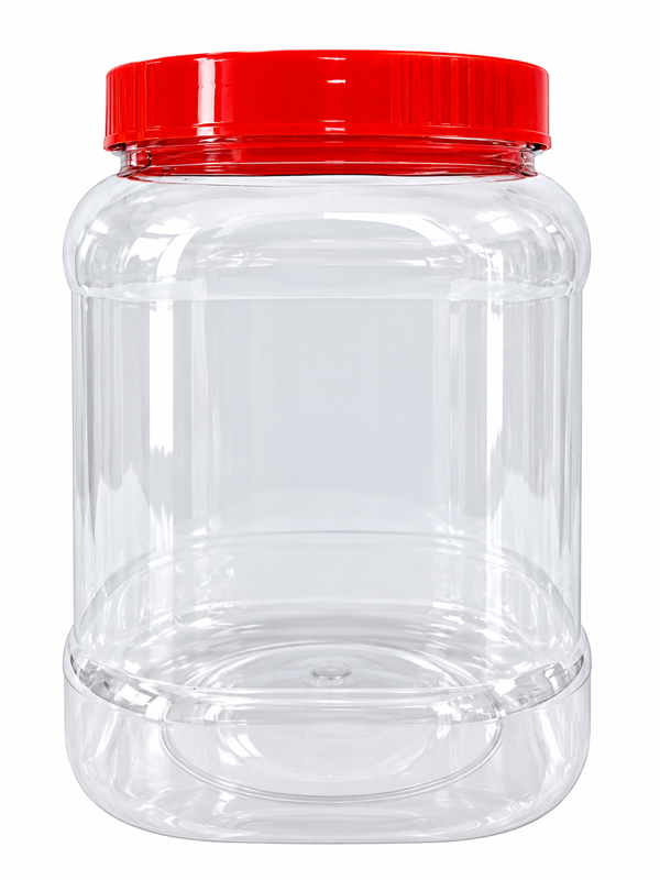 PET jars 108 - 600ml - H130mm