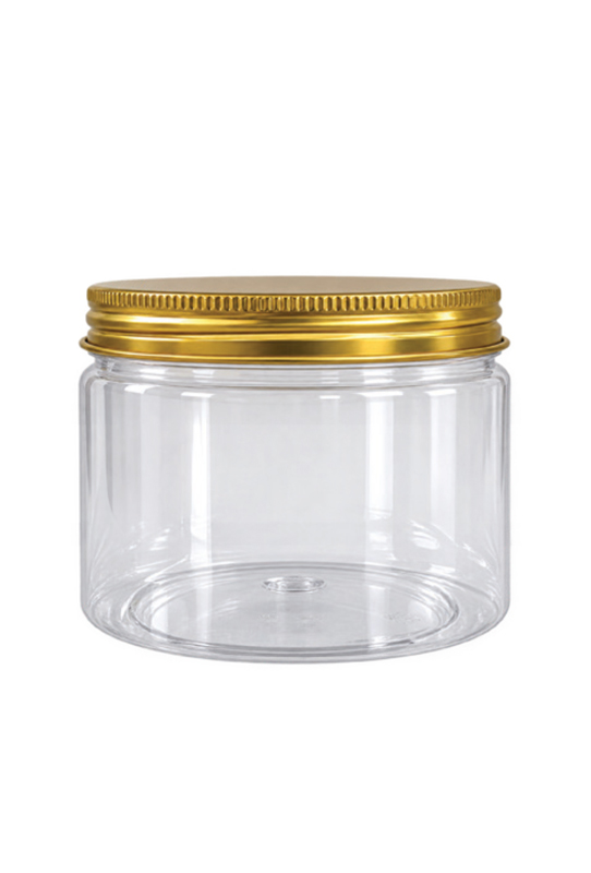 Round PET jars P84 T84060 300ml H60mm