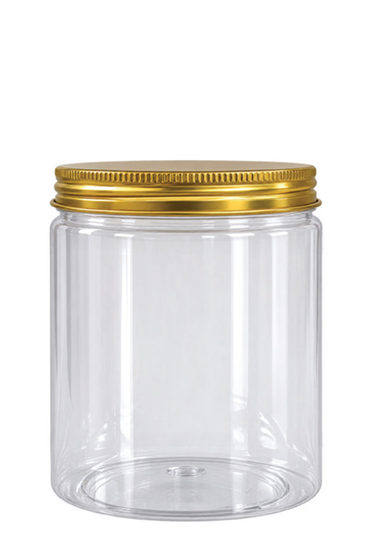 Round PET jars P84 T84113 700ml H113mm