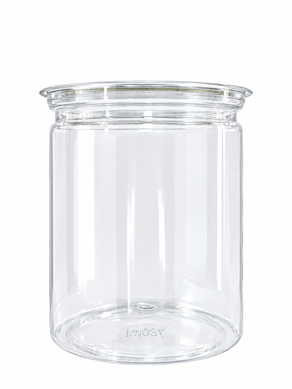 Round PET jars V85