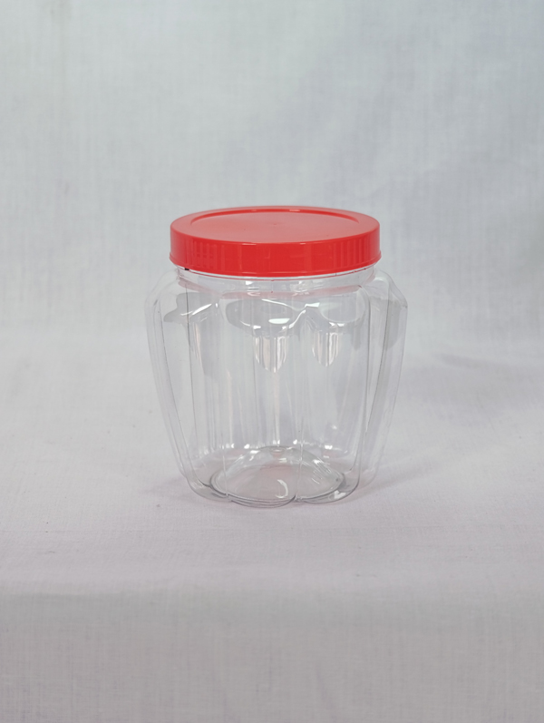Shaped PET jars
