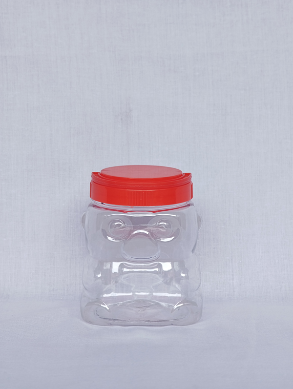 Bear shaped PET jars