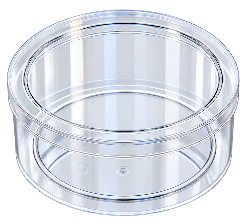 Round GPPS boxes