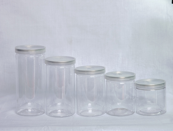 Straight side PET jars