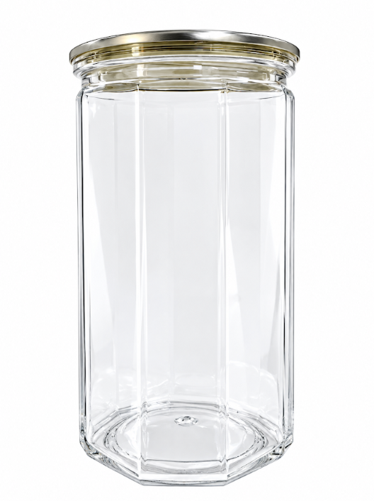 Hexagonal PET jars