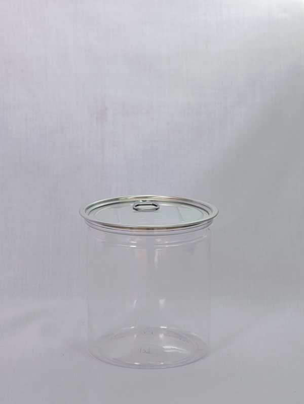 Round PET jars