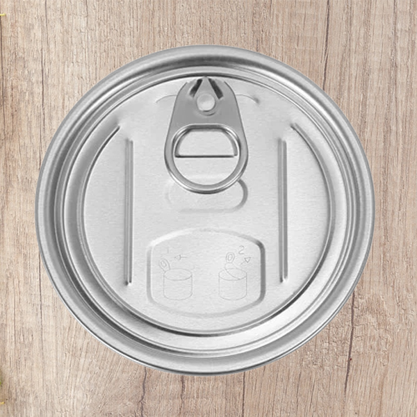 Round PET jars with aluminum pull-cap