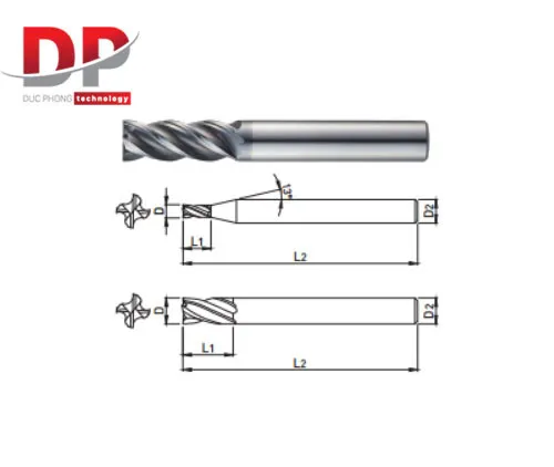 WIDIN VXE504 Series End Mill
