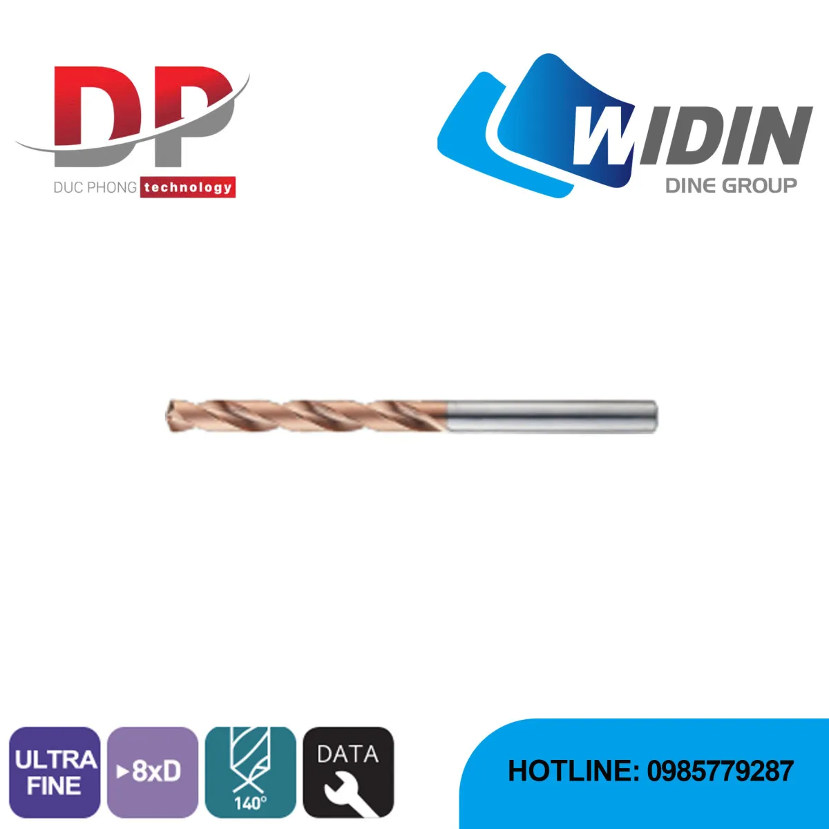 WIDIN HPI508N Series Carbide Drill