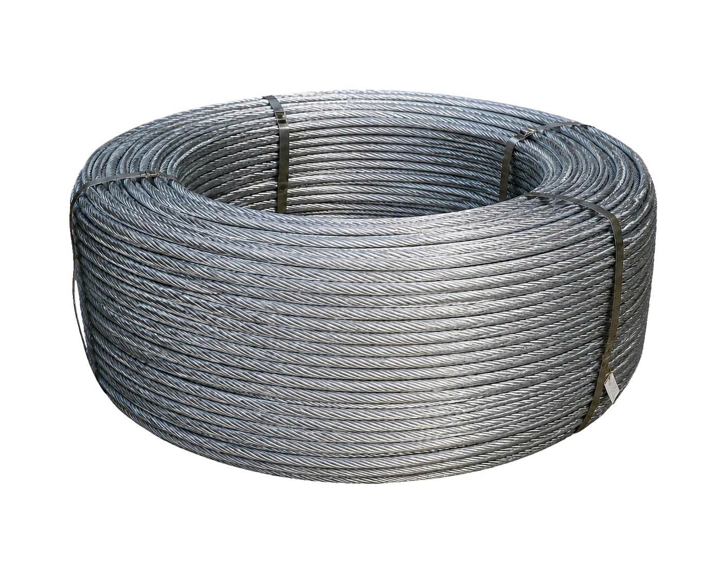 Electro-Galvanized Wire Rope 7x19