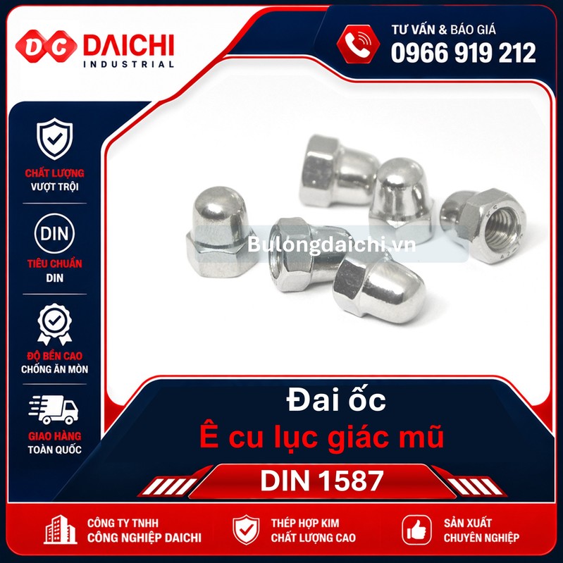 DIN 1587 Stainless Steel Cap Nut