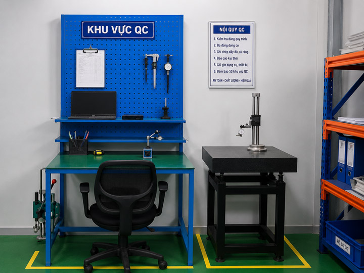 Quality control area