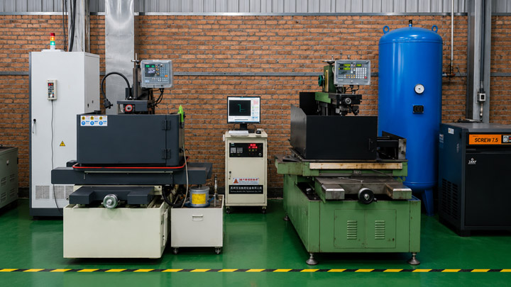 Wire EDM area