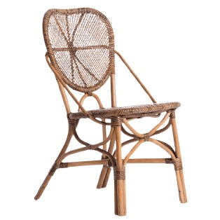 Rattan accent chair