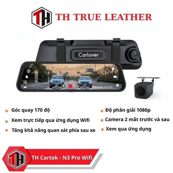 TH Cartek-N3Wifi dashcam