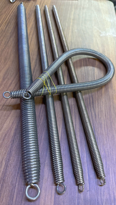 Electrical tube springs