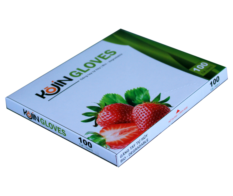 Kojin biodegradable plastic gloves