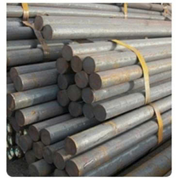 Solid round steel bar