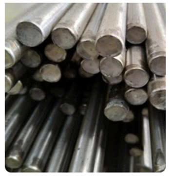 Solid round steel bar