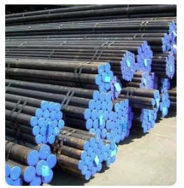 Solid round steel bar